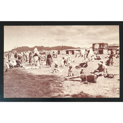 MONTE HERMOSO. ESPECTACULAR POSTAL DEL ANTIGUO BALNEARIO