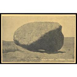 TANDIL. FANTÁSTICA TARJETA POSTAL DE LA PIEDRA MOVEDIZA @@@@