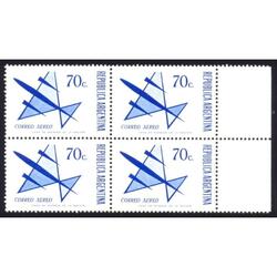 ARGENTINA GJ1576 CUADRO MINT PAPEL FOSFORECENTE U$8.00